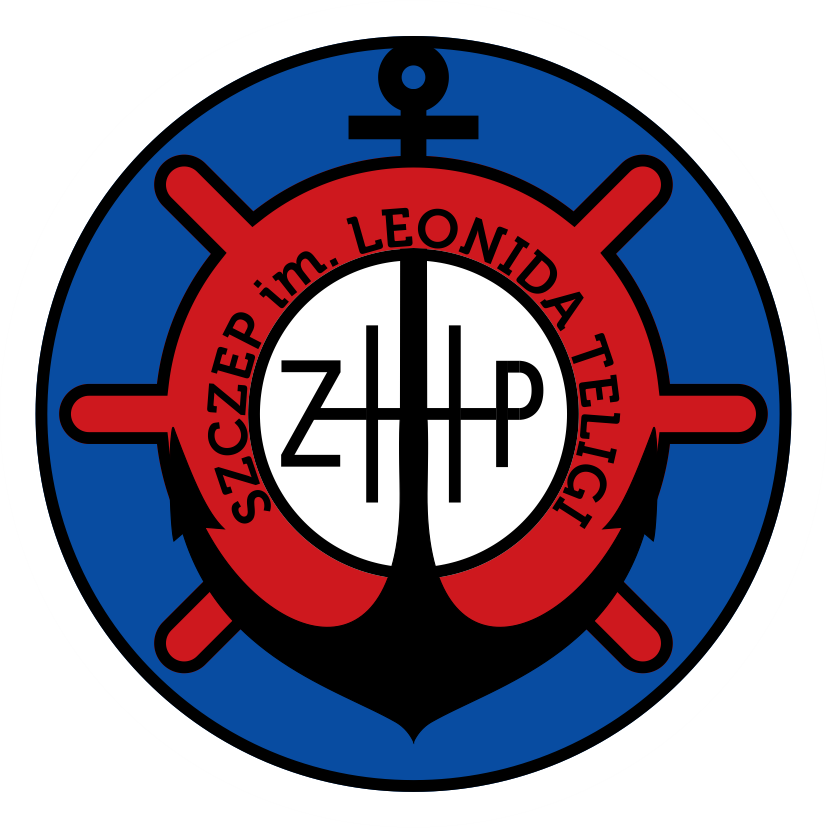 Logo Szczepu Drużyn Wodnych im. Leonida Teligi